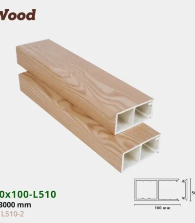 Lam Gỗ Nhựa Iwood L50x100-l510-2