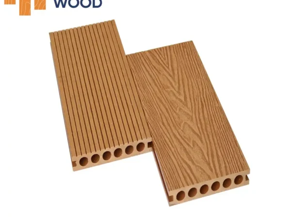 Sàn gỗ ngoài trời Hobi Wood HB140 T25-3D