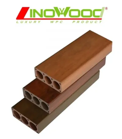 Thanh lam gỗ nhựa ngoài trời Linowood LW100x40