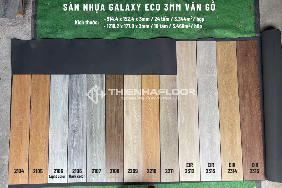 Cách chọn sàn nhựa phòng khách cực hay mà bạn nên biết 17 Sàn nhựa vân gỗ có đa dạng màu sắc