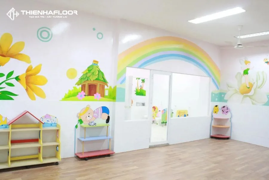 Trường mầm non nên chọn sàn gì để sử dụng lâu dài và hiệu quả 10 Truong Mam Non Nen Chon San Gi 4