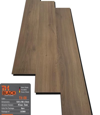 Sàn Gỗ Th Black Cốt Đen Th-08