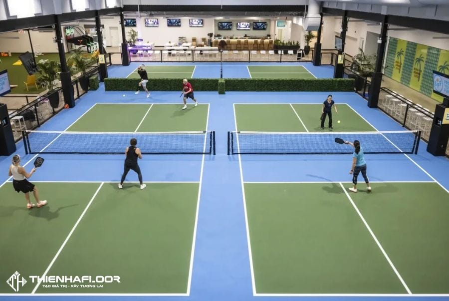 Sân Pickleball Trong Nhà