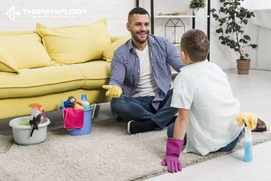7 cách vệ sinh thảm trải sàn tại nhà hiệu quả nhất 9 Ve Sinh Tham Trai San 1