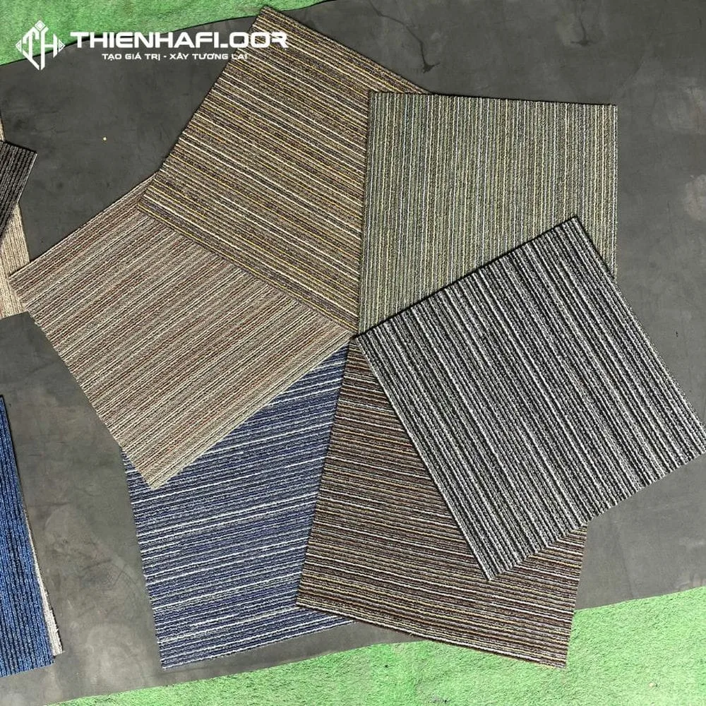 Có nên chọn thảm tấm văn phòng đế nhựa đường bitumen? 10 Tham Tam Van Phong De Nhua Duong 3