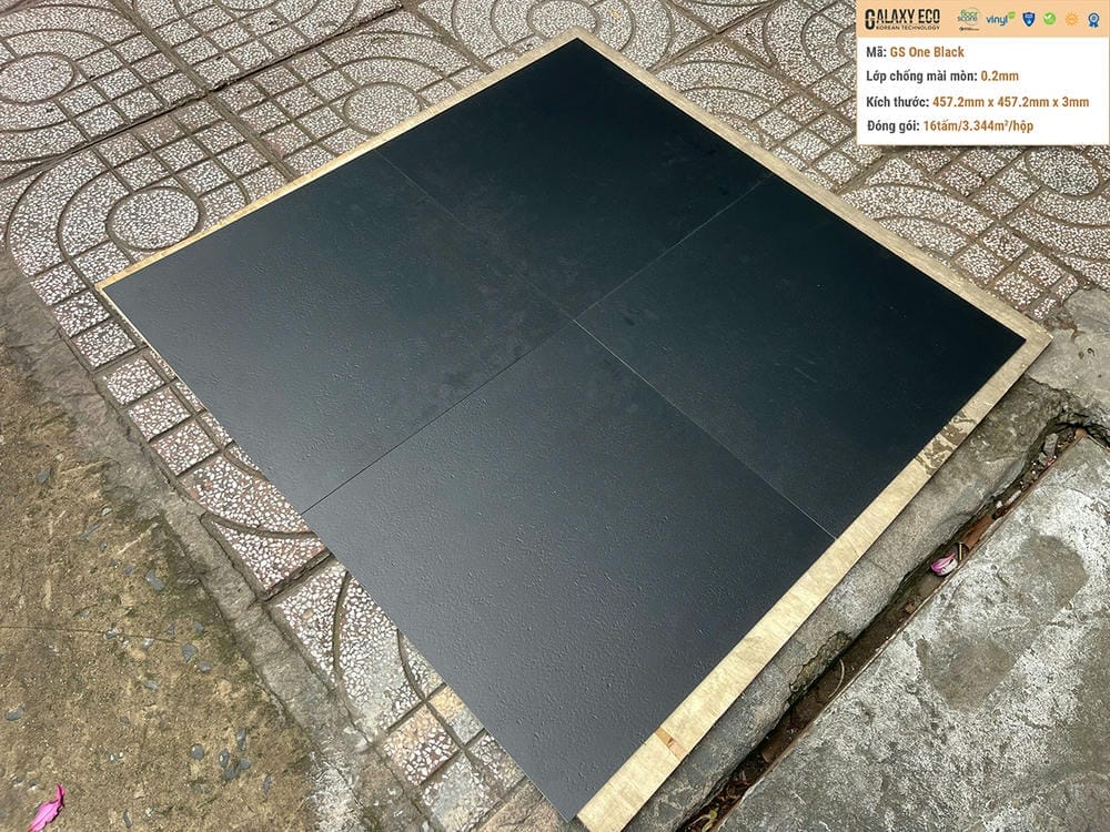 Sàn Nhựa Galaxy Eco Black 1