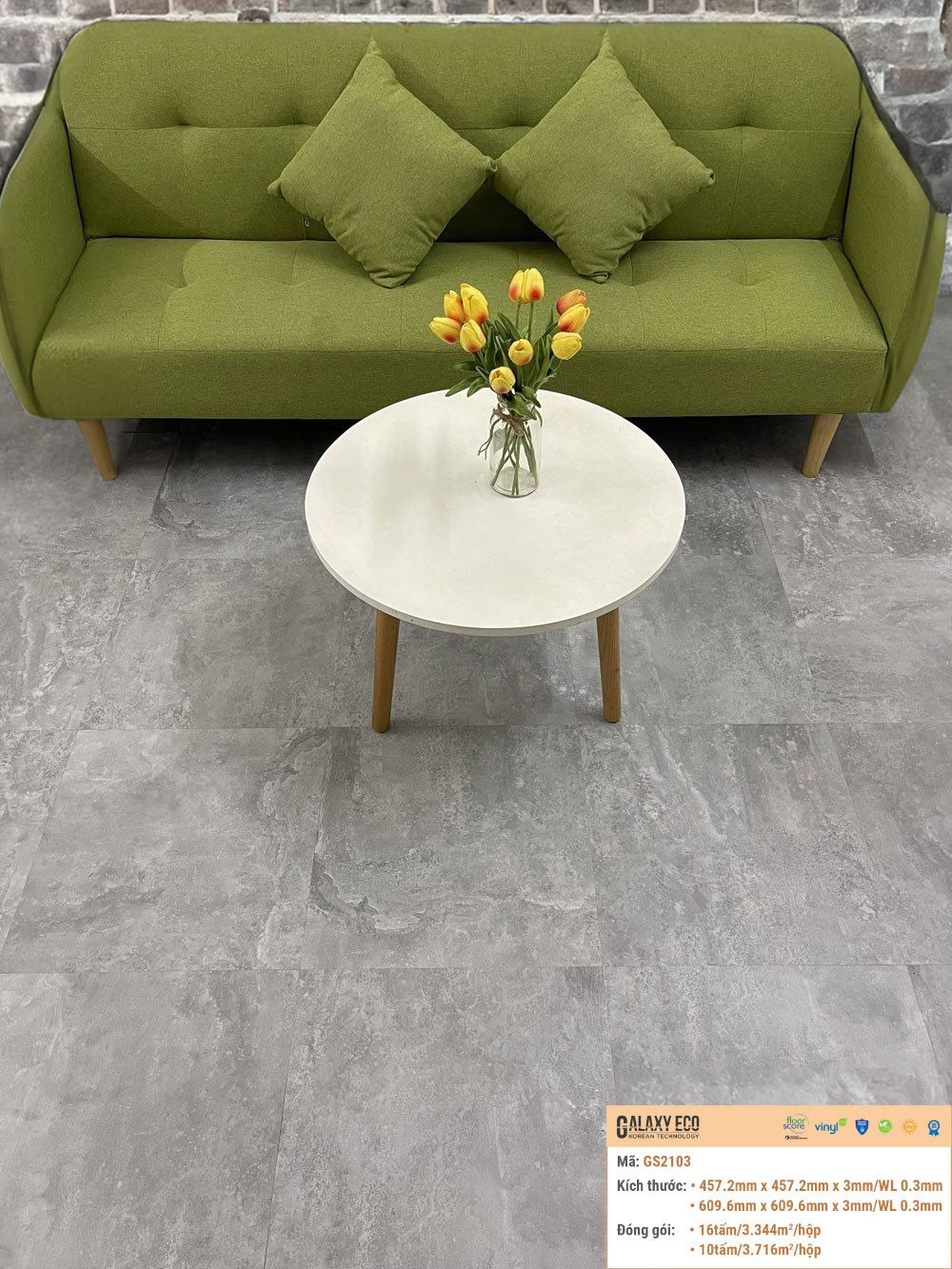 Sàn Nhựa Galaxy Eco Gs2103 Tc Sàn Nhựa Galaxy Eco Gs2103 Tc