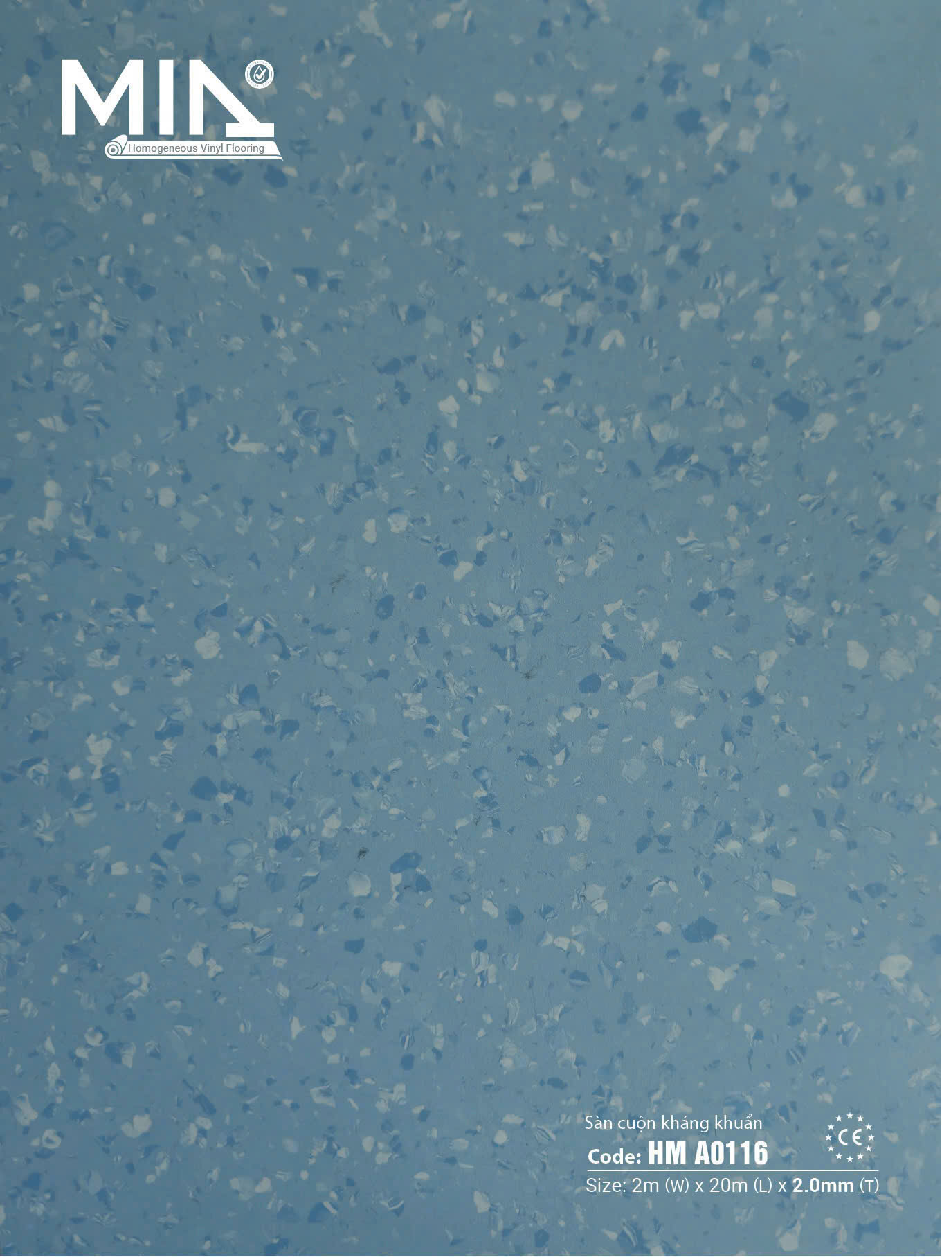 Sàn Vinyl Cuộn Kháng Khuẩn Mia Hm A0116 Sàn Vinyl Cuộn Kháng Khuẩn Mia Hm A0116