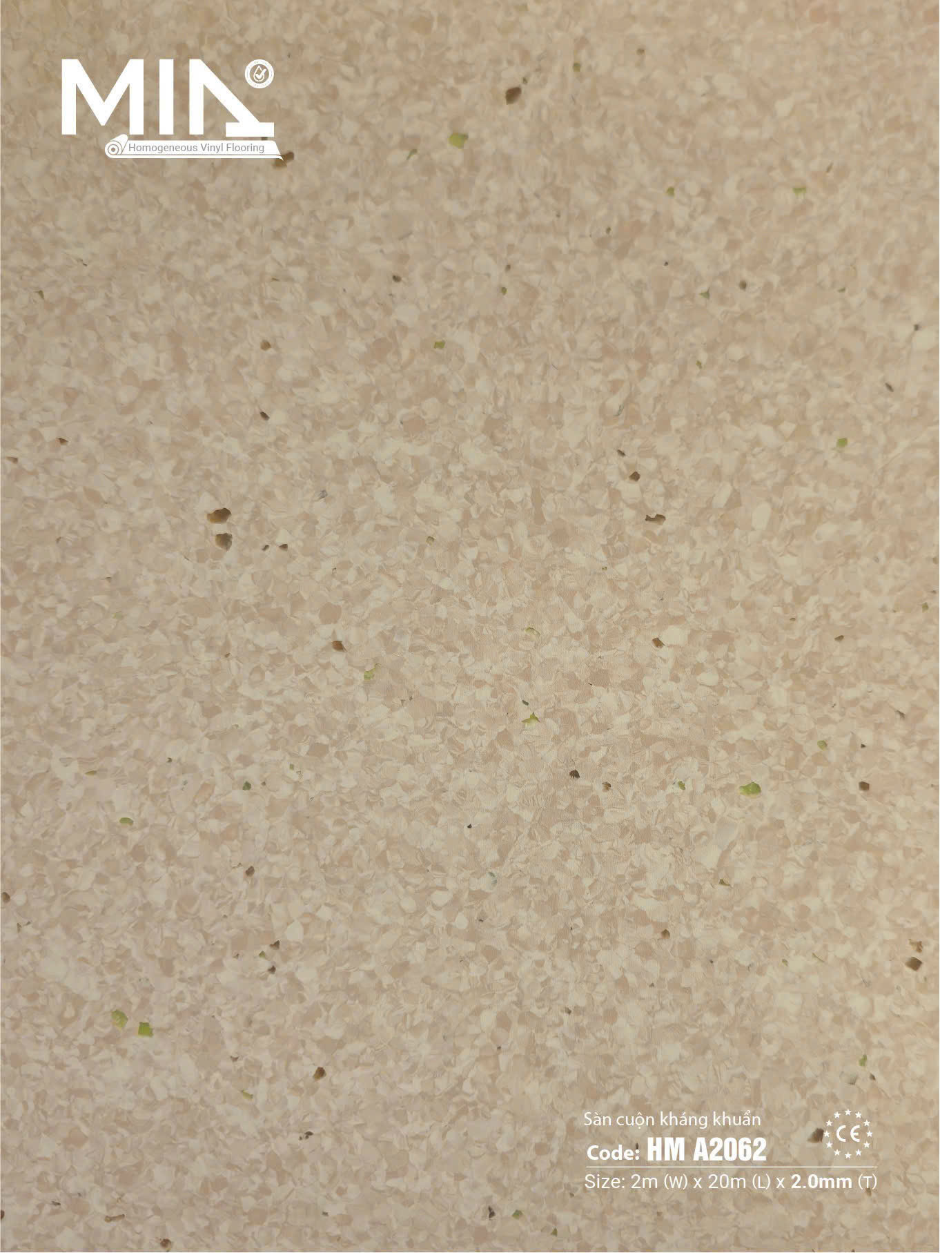 Sàn Vinyl Cuộn Kháng Khuẩn Mia Hm A2062