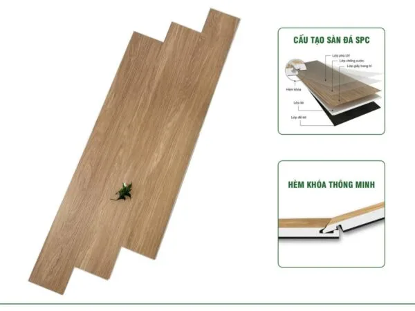 Sàn Nhựa Hèm Khóa Minfloor Ms2 401