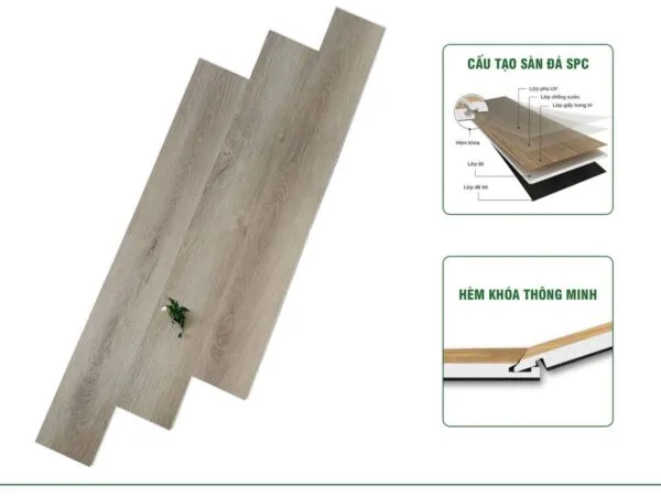 Sàn Nhựa Hèm Khóa Minfloor Ms2 403