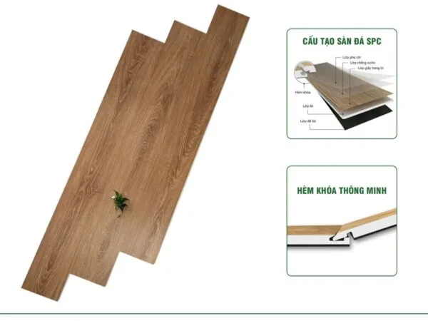 Sàn Nhựa Hèm Khóa Minfloor Ms2 405