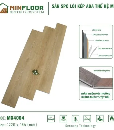 Sàn Nhựa Hèm Khóa Minfloor Mx4004