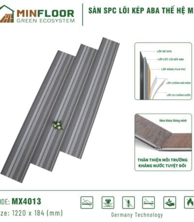 Sàn Nhựa Hèm Khóa Minfloor Mx4013