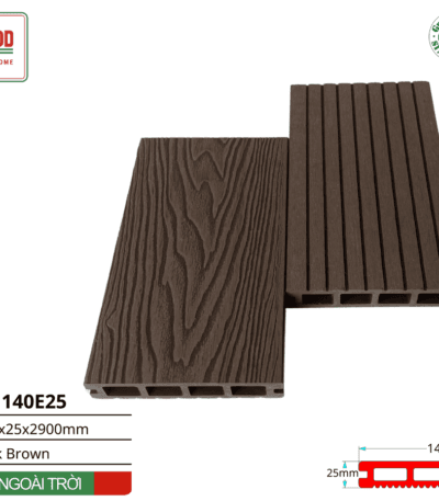 Sàn Gỗ Ngoài Trời Tenowood Tn140e25 Oak Brown