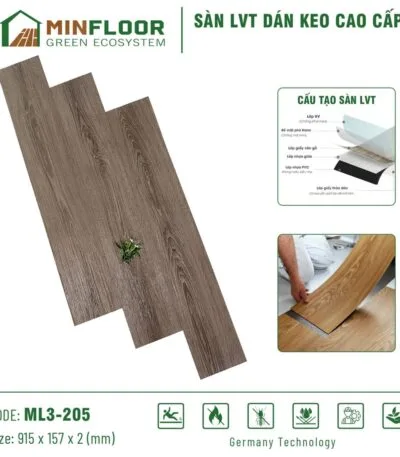 Sàn Nhựa Minfloor Ml3 205
