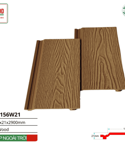 Tấm ốp Gỗ Nhựa Tenowood Tn156w21 Wood