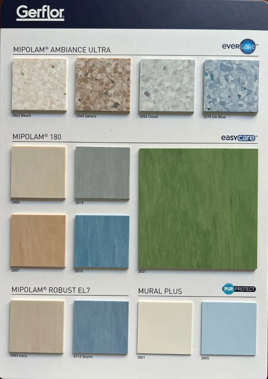 Sàn Vinyl Cuộn Kháng Khuẩn Gerflor