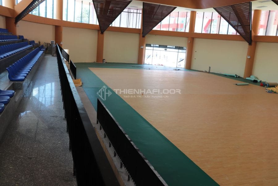 IBTFlor Vinyl Sports Floor Installation (4)