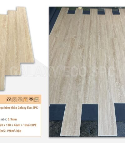 Sàn Nhựa Hèm Khóa Galaxy Eco Premium W252
