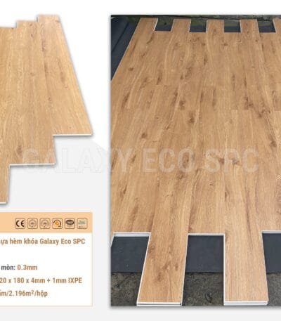 Sàn Nhựa Hèm Khóa Galaxy Eco Premium W253