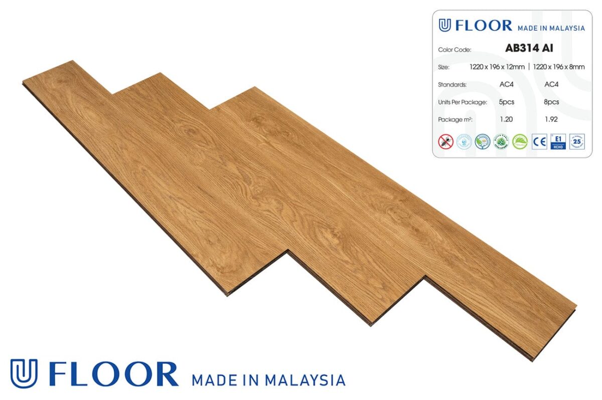 Sàn Gỗ Ufloor Ab 314(5)