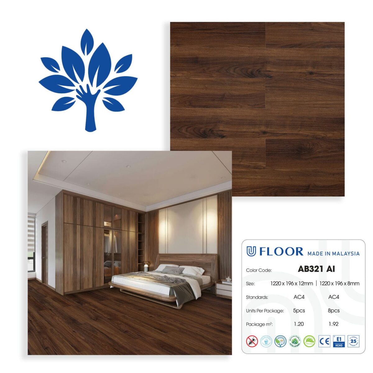 Sàn Gỗ Ufloor Ab 321(6)