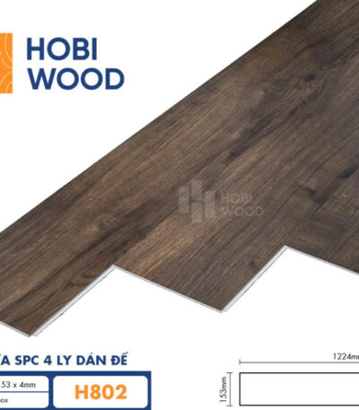 Sàn Nhựa Hèm Khóa Hobiwood H802