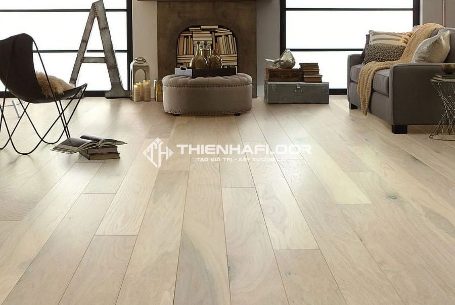 Sàn gỗ kỹ thuật dễ tạo ra nhiều phiên bản màu sắc nhờ kỹ thuật hiện đại