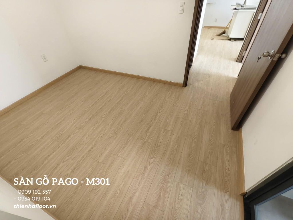Sàn Gỗ Pago Cốt Xanh Kháng Nước 8mm