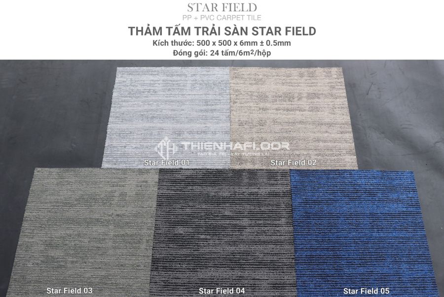Thảm Văn Phòng Star Field