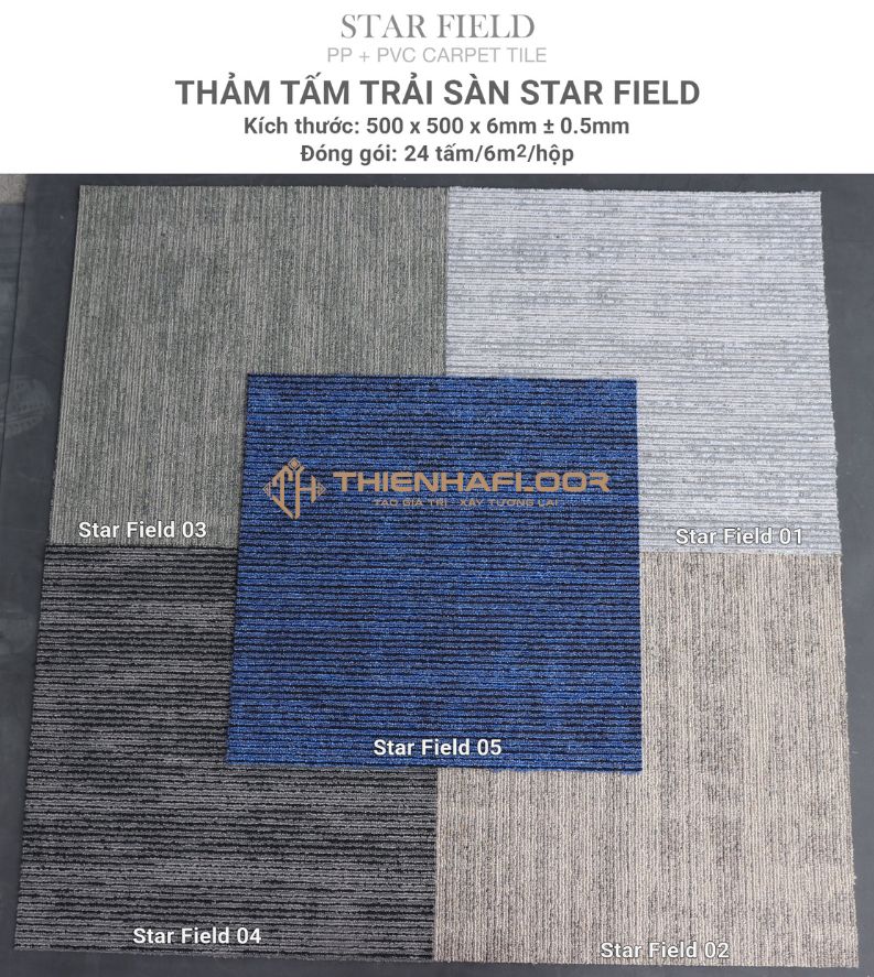 Thảm Tấm Trải Sàn Văn Phòng