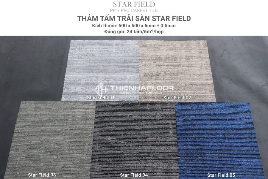 Thảm Văn Phòng Star Field