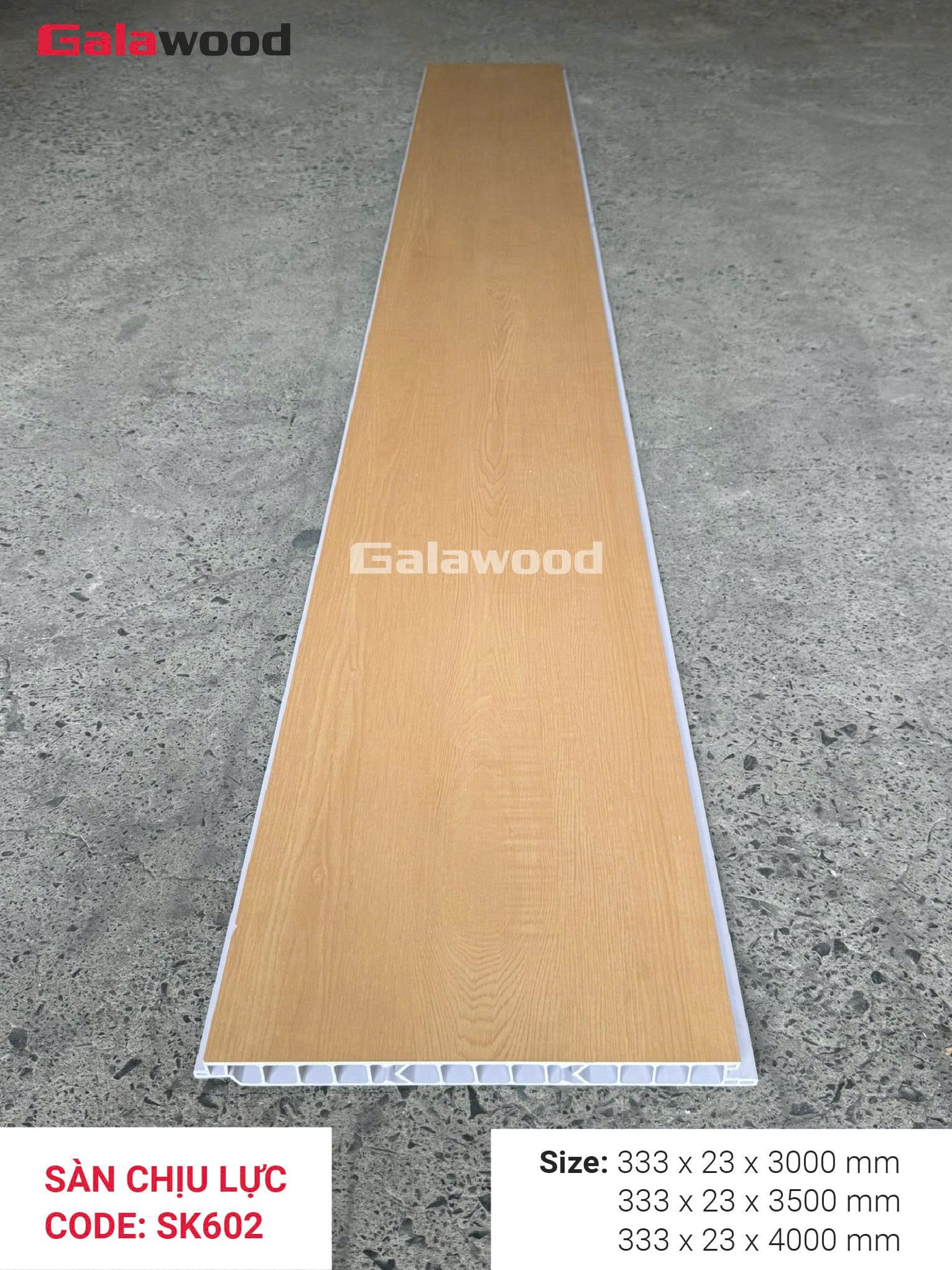 Sàn Nhựa Chịu Lực Galawood Sk602