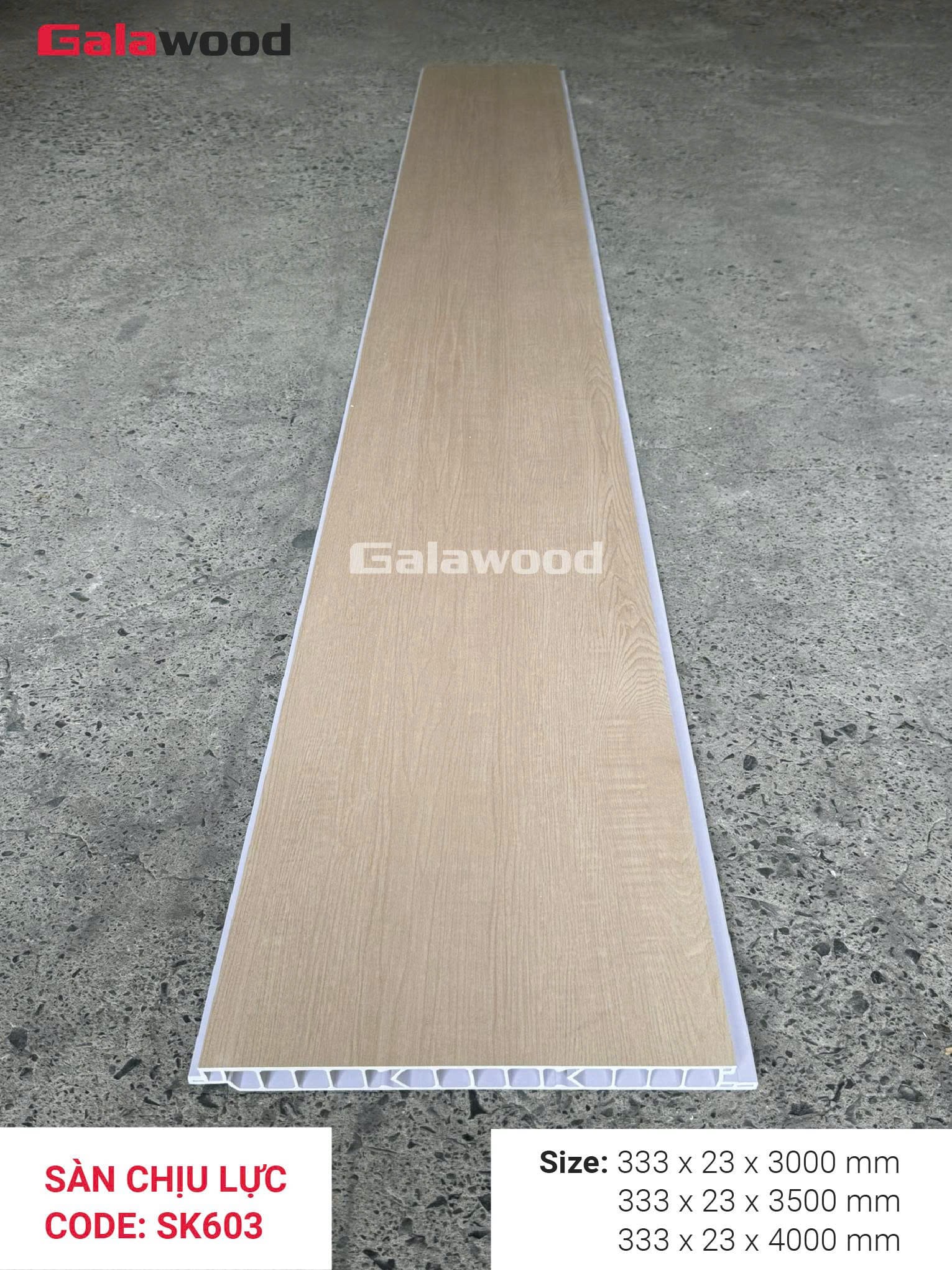 Sàn Nhựa Chịu Lực Galawood Sk603