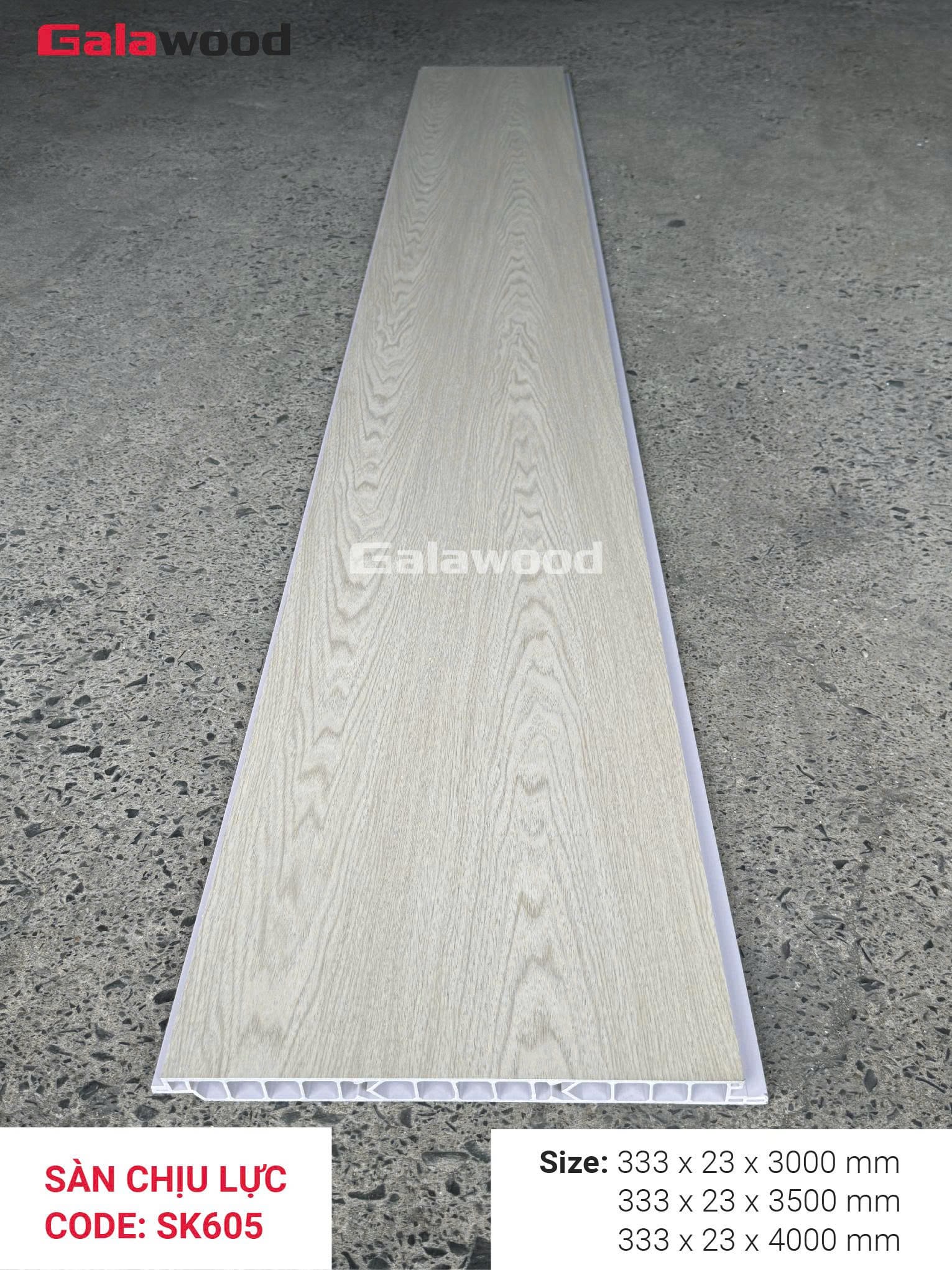 Sàn Nhựa Chịu Lực Galawood Sk605