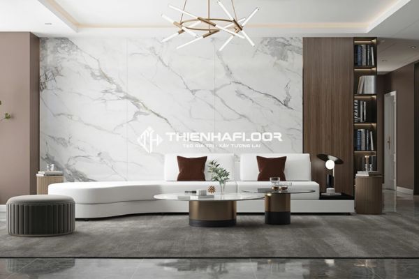 Tấm nhựa ốp tường loại nào tốt? Top 5 thương hiệu hàng đầu 15 Tấm Nhựa ốp Tường Vân đá