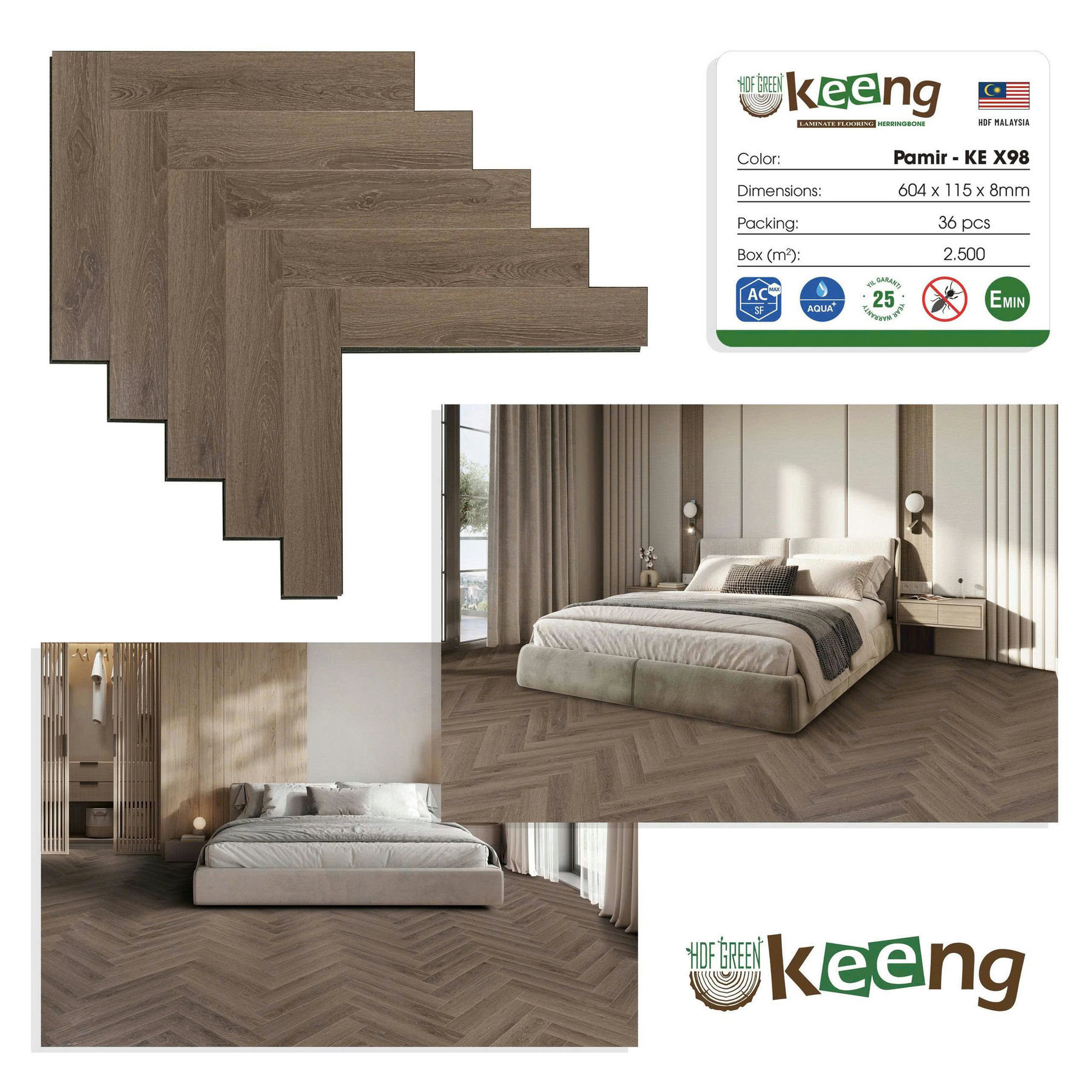 Sàn Gỗ Xương Cá Keeng Ke X98