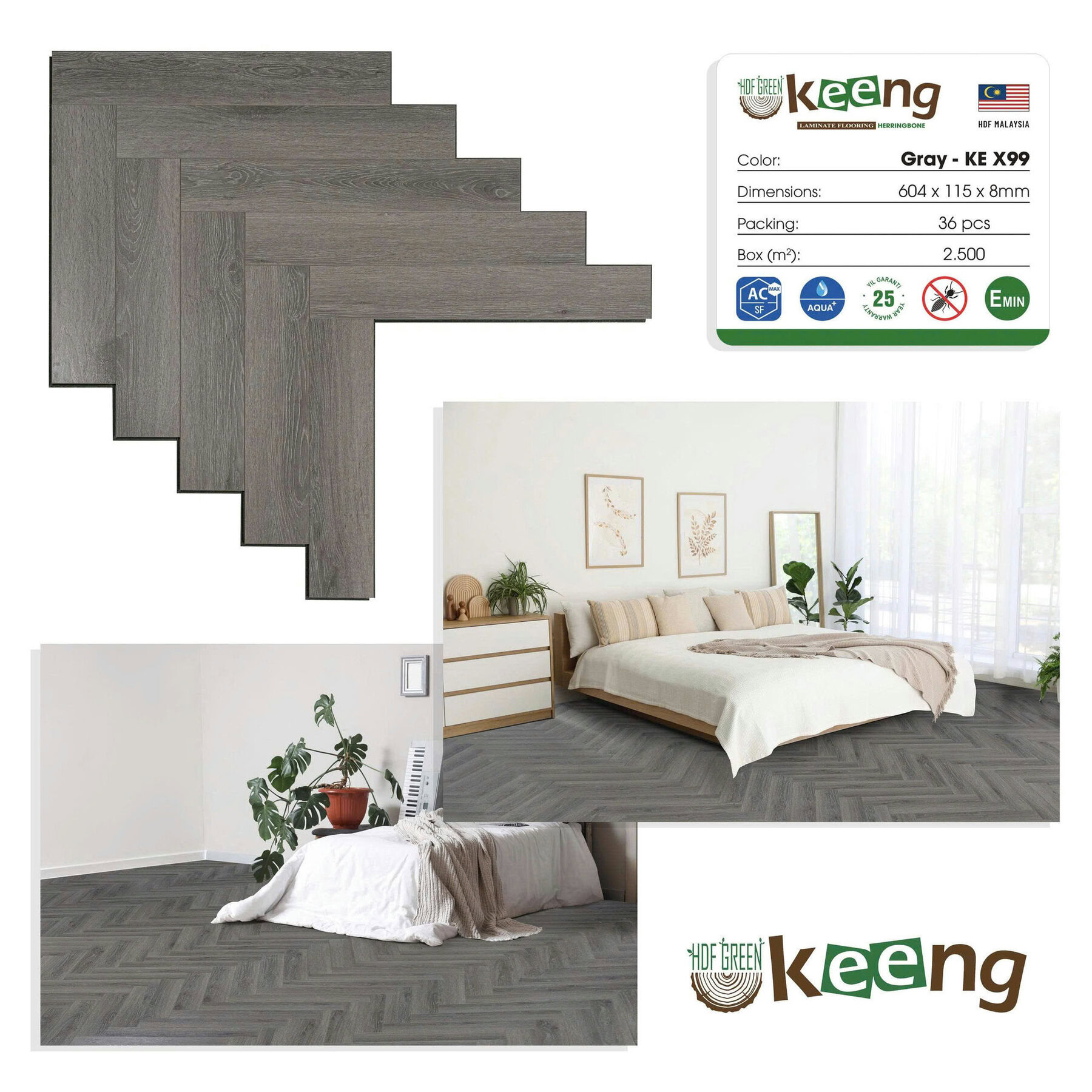 Sàn Gỗ Xương Cá Keeng Ke X99