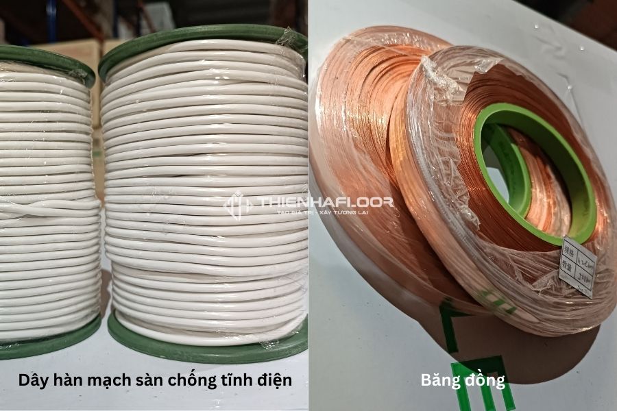 Hướng dẫn thi công sàn vinyl chống tĩnh điện 9 Phụ Kiện Thi Công Sàn Vinyl Chống Tĩnh điện