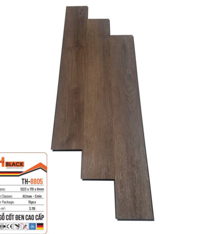 Sàn Gỗ Thblack Cốt Đen Th 8805