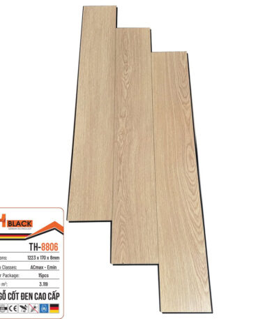 Sàn Gỗ Thblack Cốt Đen Th 8806