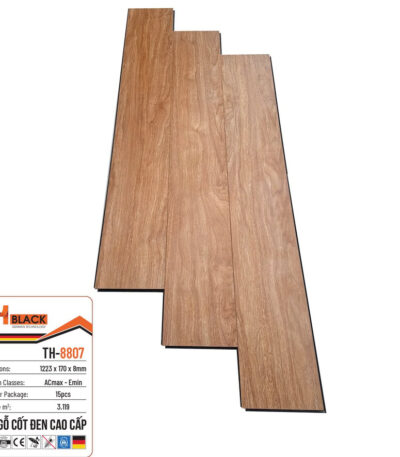 Sàn Gỗ Thblack Cốt Đen Th 8807