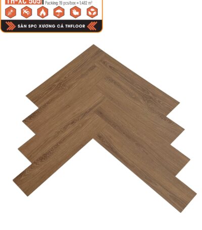 Sàn Nhựa Xương Cá Spc Thfloor 5mm Xc505
