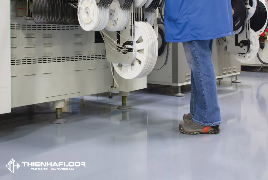 Cách kiểm tra khả năng chống tĩnh điện cho sàn ESD 8 Sàn vinyl chống tĩnh điện - Thiên Hà Floor